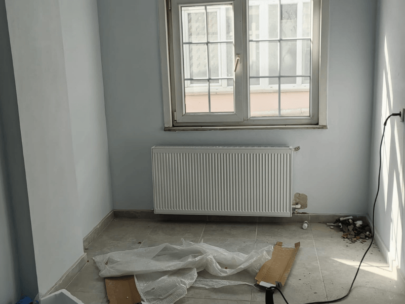 Daire İçi Kalorifer Tesisatı Uygulamamız - SEGAZ Mühendislik