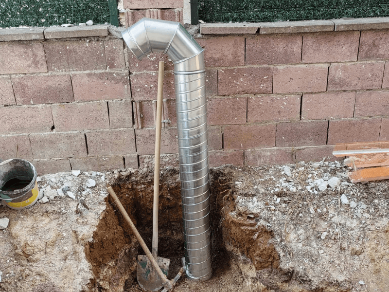 Doğalgaz Baca Havalandırması Uygulamamız - SEGAZ Mühendislik