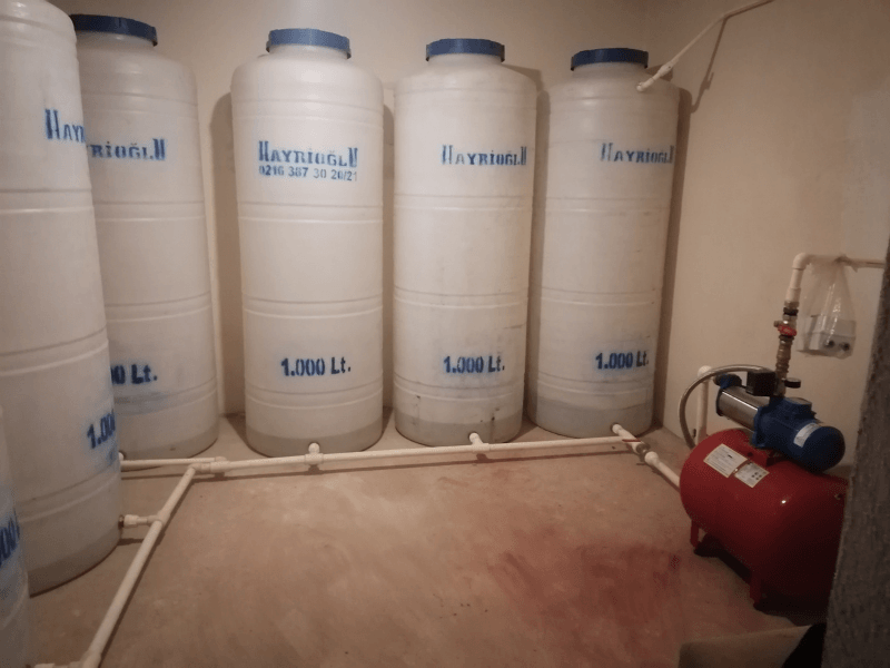 Su Deposu ve Hidrofor Sistemleri Uygulamamız - SEGAZ Mühendislik