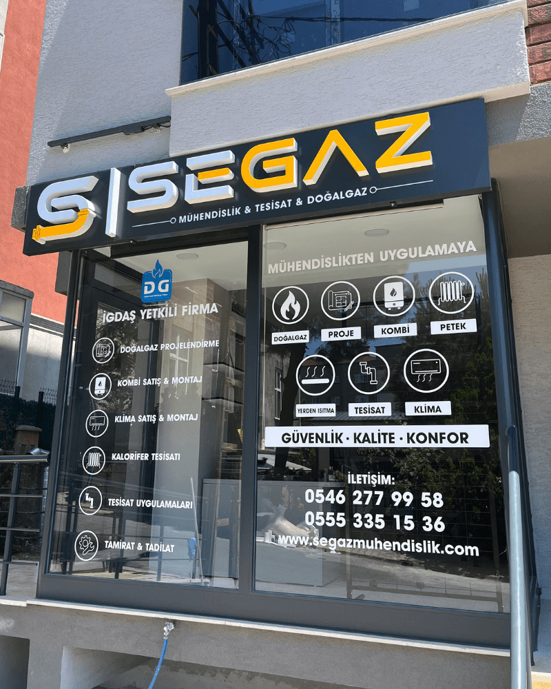 SEGAZ Mühendislik Ofisimiz